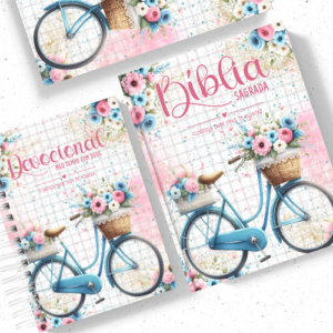 CAMINHO DE PROPÓSITO | FLORAL AZUL E ROSA