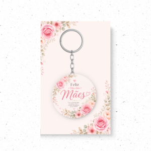 BUTTON E CARD DIA DAS MÃES